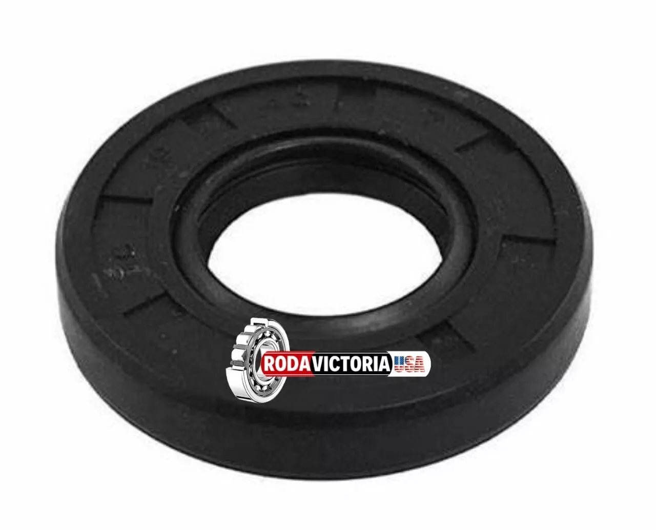 PCC MOTOR 20x30x5 Metric NBR Double Lip TC Oil Seal (SL27) - 20mm ID, 30mm OD, 5mm Thick