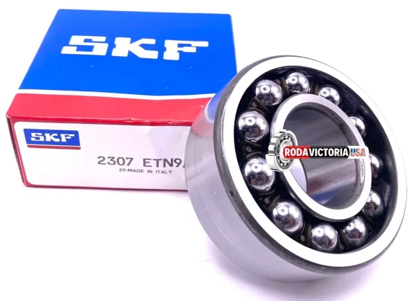 SKF 2307 ETN9 SELF ALIGNING BALL BEARING 45x100x36 mm