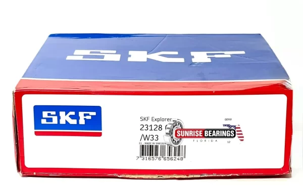 SKF 23128 CC C4 W33 SPHERICAL ROLLER BEARING 140x225x68 mm - Image 4