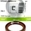 SKF 42x55x7 mm HMSA10 V Viton Oil Metric Seal, Double Lip with Spring - Image 2