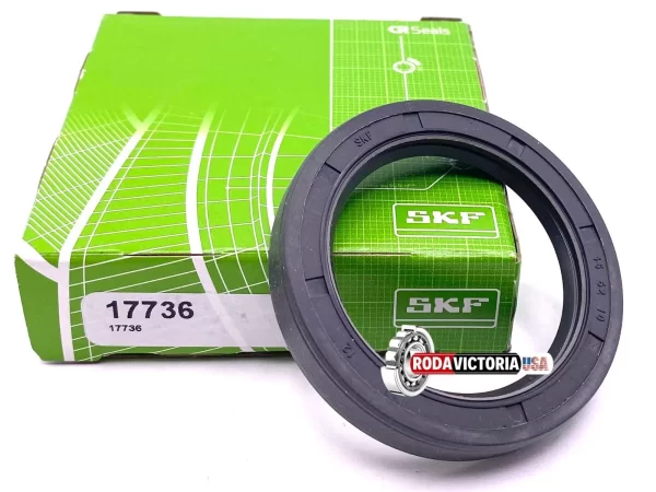 SKF 17736 Metric Seal, Double Lip with Spring 45x62x10 mm