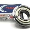 NACHI JAPAN 6002 ZZ NR Ball Bearing, Metal Shielded + Snap Ring 15x32x9 mm