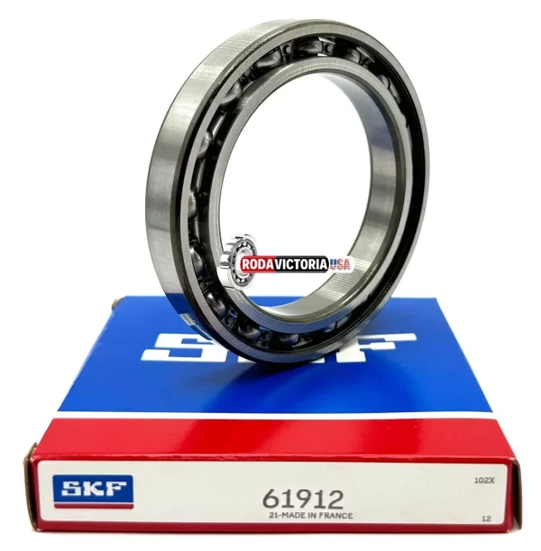 SKF 61912 DEEP GROOVE BALL BEARING, OPEN TYPE, NO SEALS 60x85x13 mm 6912