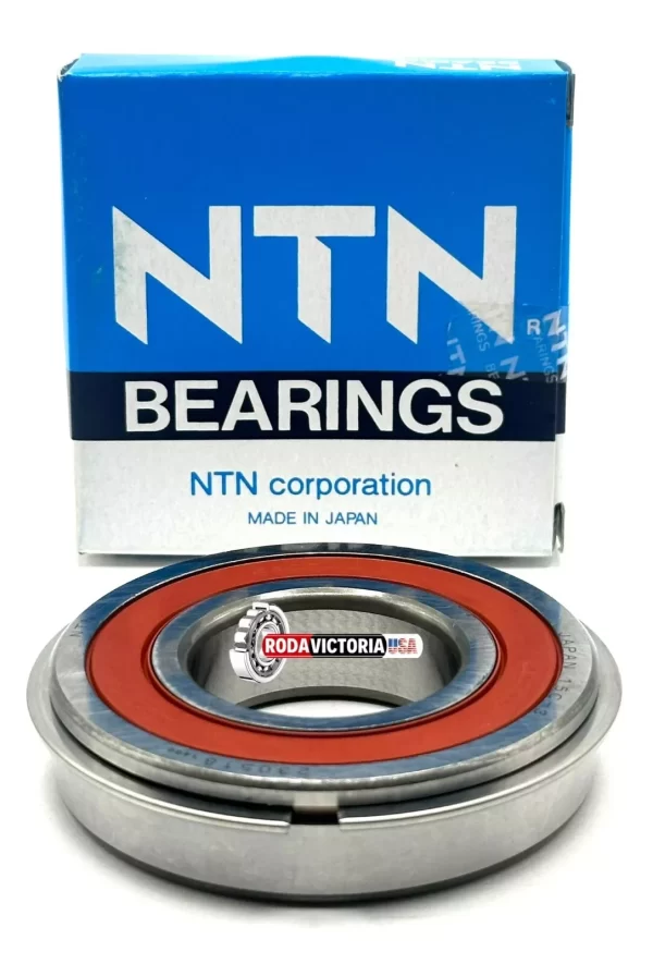 NTN JAPAN 6207 LLU NR Deep Groove Ball Bearing, Rubber Sealed + Snap Ring 35x72x17 mm - Image 3