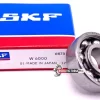 SKF W6000 Deep Groove Ball Bearing, Open, No Seals 10x26x8 mm