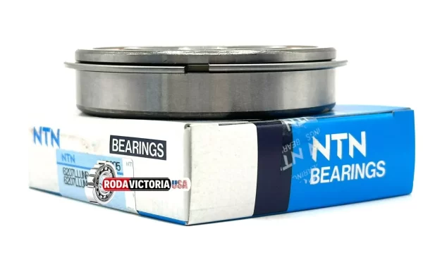 NTN JAPAN 6207 LLU NR Deep Groove Ball Bearing, Rubber Sealed + Snap Ring 35x72x17 mm - Image 2