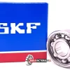 SKF W6000 Deep Groove Ball Bearing, Open, No Seals 10x26x8 mm - Image 2