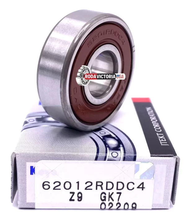 KOYO JAPAN 6201 2RDD C4 Deep Groove Ball Bearing, Rubber Sealed 6201-2RS C4 12x32x10 mm - Image 3