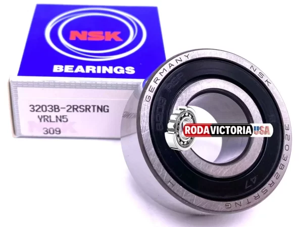 NSK 3203 B-2RSTNG Angular Contact Ball Bearing BD17-31 5203 2RS 17x40x17.5 mm