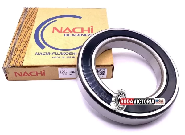 NACHI Japan 6022 2NS C3 Deep Groove Ball Bearing Rubber Sealed 110x170x28 mm - Image 4