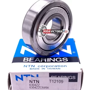 NTN JAPAN 6012 ZZ NR Ball Bearing, Metal Shielded + Snap Ring 60x95x18 mm