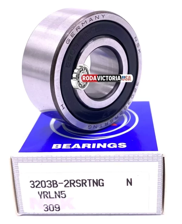 NSK 3203 B-2RSTNG Angular Contact Ball Bearing BD17-31 5203 2RS 17x40x17.5 mm - Image 2