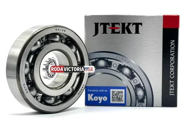 KOYO JAPAN 63/28 BALL BEARING, OPEN 91025-HL4-003 93306-37808-00 28x68x18mm - Image 4