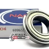 NACHI Japan 6006 ZZ NR ball bearing, metal shielded + snap ring 30x55x13 mm