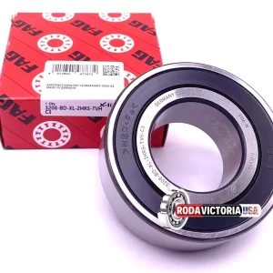 FAG Germany 3208 BD XL 2HRS TVH C3 Angular Contact Ball Bearing 40x80x30.2 mm