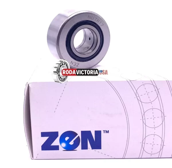 ZEN NUTR17 CYLINDRICAL YOKE ROLLER BEARING NUTR203 17x40x21mm - Image 3