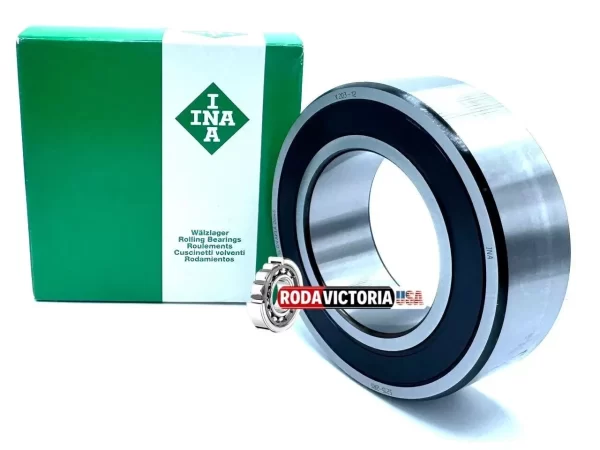 INA 3215 2RS Angular Contact Ball Bearing, Rubber Sealed 75x130x41.3 mm
