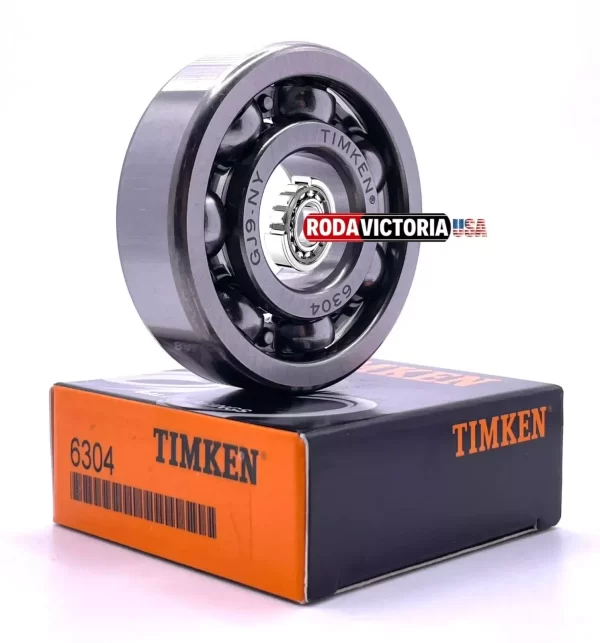 TIMKEN 6304 C3 Deep Groove Ball Bearings Open Type, No Seals 20x52x15 mm - Image 3