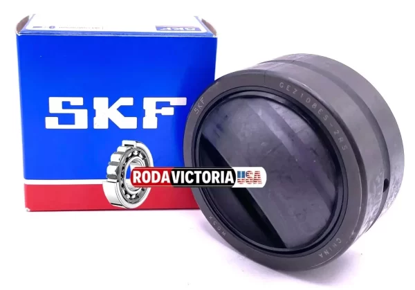 SKF GEZ 108 ES 2RS Radial Spherical Plain Bearing 38.100x61.913x33.325 mm