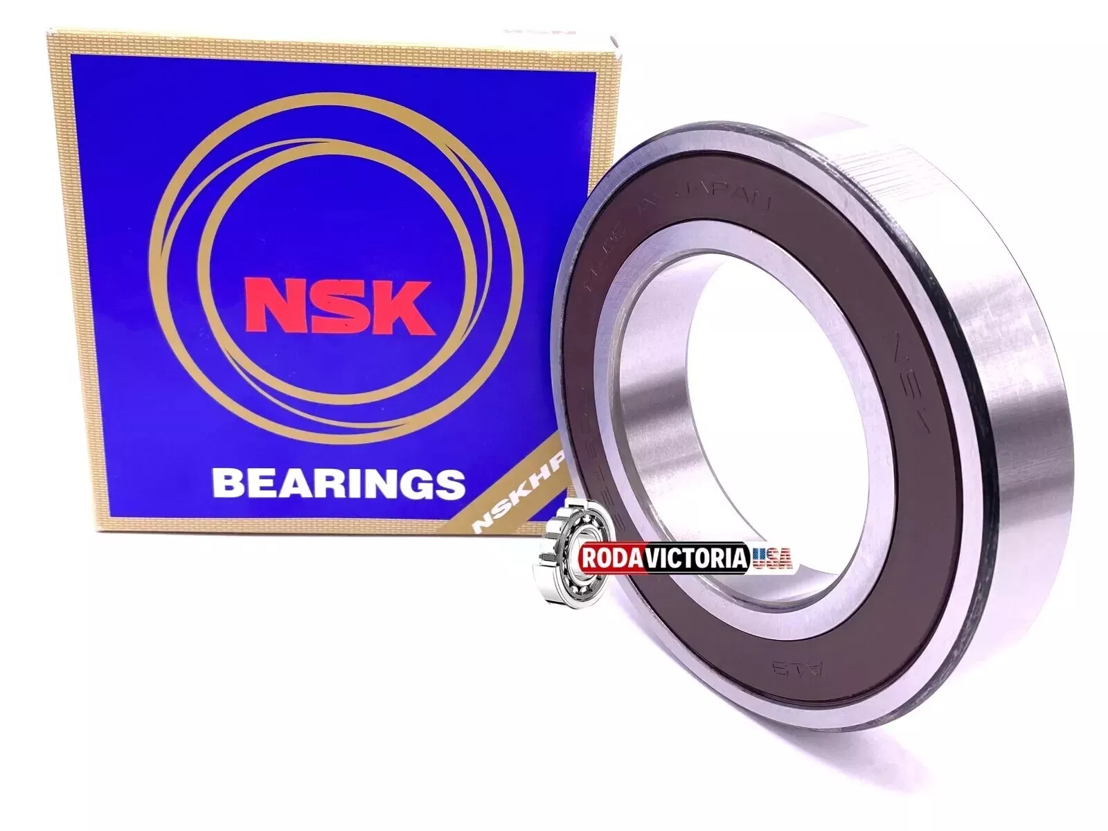 NSK 6215 DDU C3 Deep Groove Ball Bearing, Rubber Sealed 2RS LLU 75x130x25 mm - Image 3