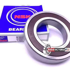 NSK 6213 DDU C3 Deep Groove Ball Bearing, Rubber Sealed 2RS LLU 65x120x23 mm