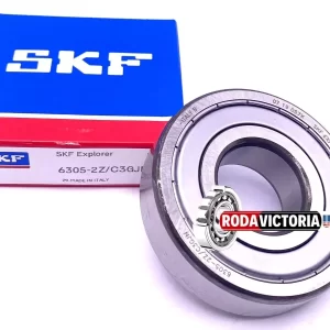 SKF Italy 6305 ZZ C3 GJN Deep Groove Ball Bearing, Metal Shielded 6305 2Z C3GJN