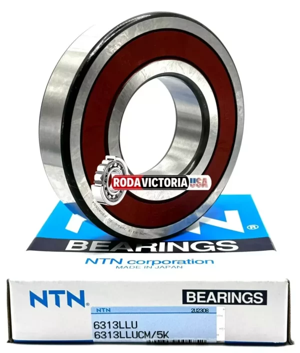 NTN Japan 6313 LLU Deep Groove Ball Bearing, Rubber Sealed 6313 2RS 65x140x33 mm - Image 4