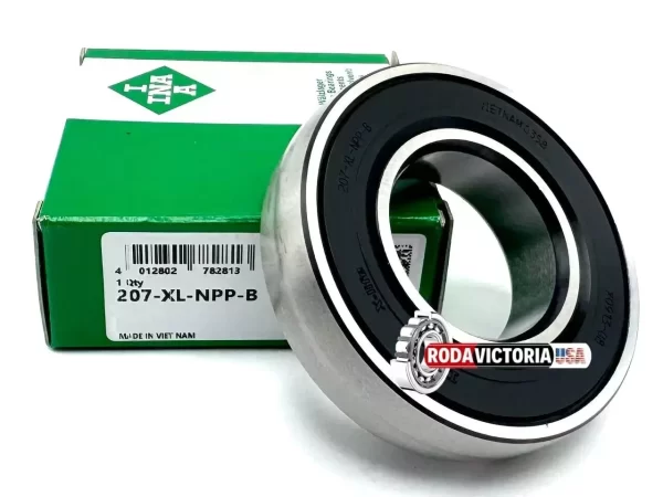 INA 207 NPP B Ball Bearing, Rubber sealed 1726207 2RS 35x72x17 mm