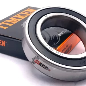TIMKEN 6008 2RS C3 Deep Groove Ball Bearings, Rubber Seals 40x68x15 mm