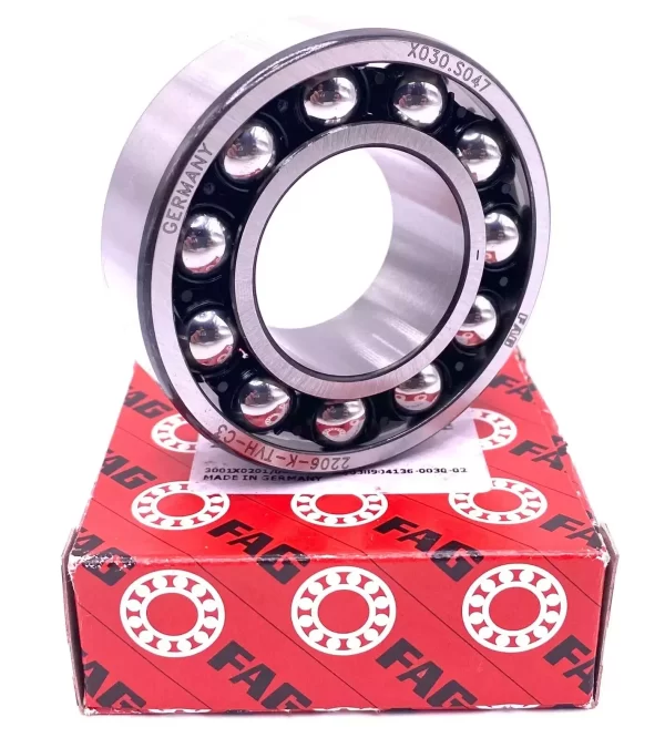 FAG Germany 2206 K TVH C3 Self-aligning Ball Bearing 30x62x20 mm