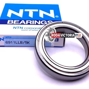 NTN JAPAN 6911 LLB Deep Groove Ball Bearings, Rubber Sealed 55x80x13 mm