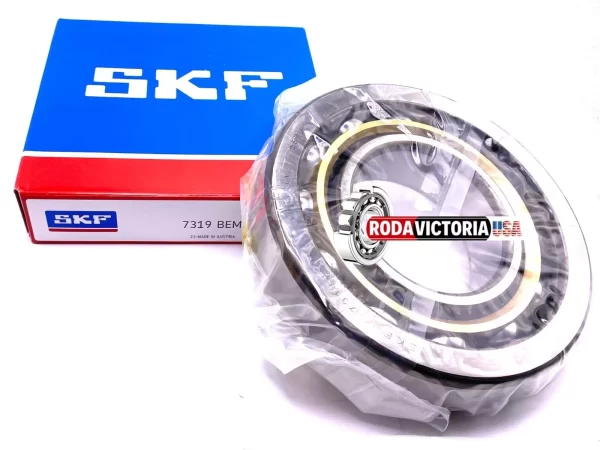 SKF 7319 BEM Single Row Angular Contact Ball Bearing, 95x200x45 mm - Image 4