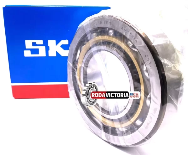 SKF 7319 BEM Single Row Angular Contact Ball Bearing, 95x200x45 mm - Image 3