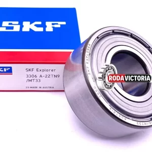 SKF Austria 3306 A ZZTN9 MT33 Angular Contact Ball Bearing 30x72x30.2 mm