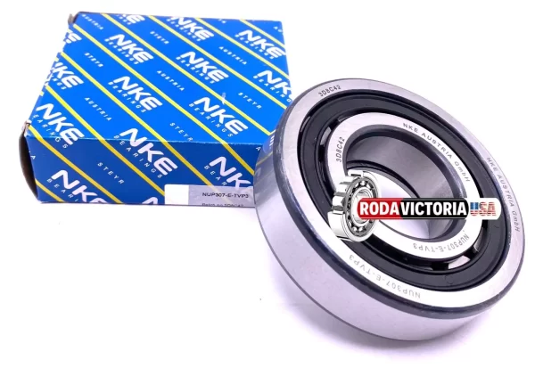 NKE NUP307 E TVP3 Cylindrical roller bearing 30x80x21 mm