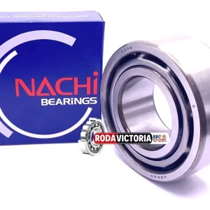 NACHI 5208 C3 Angular Contact Ball Bearing, Open, No Seals 3208 40x80x30.2 mm