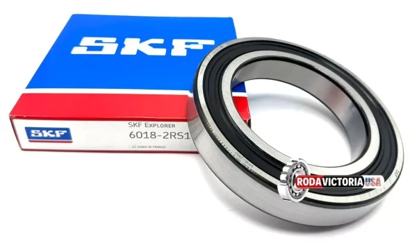 SKF 6018 2RS1 Deep Groove Ball Bearing Rubber Sealed 90x140x24 mm