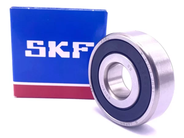 SKF W6303 2RS1 Stainlees Steel Ball Bearing, Rubber Sealed 17x47x14 mm