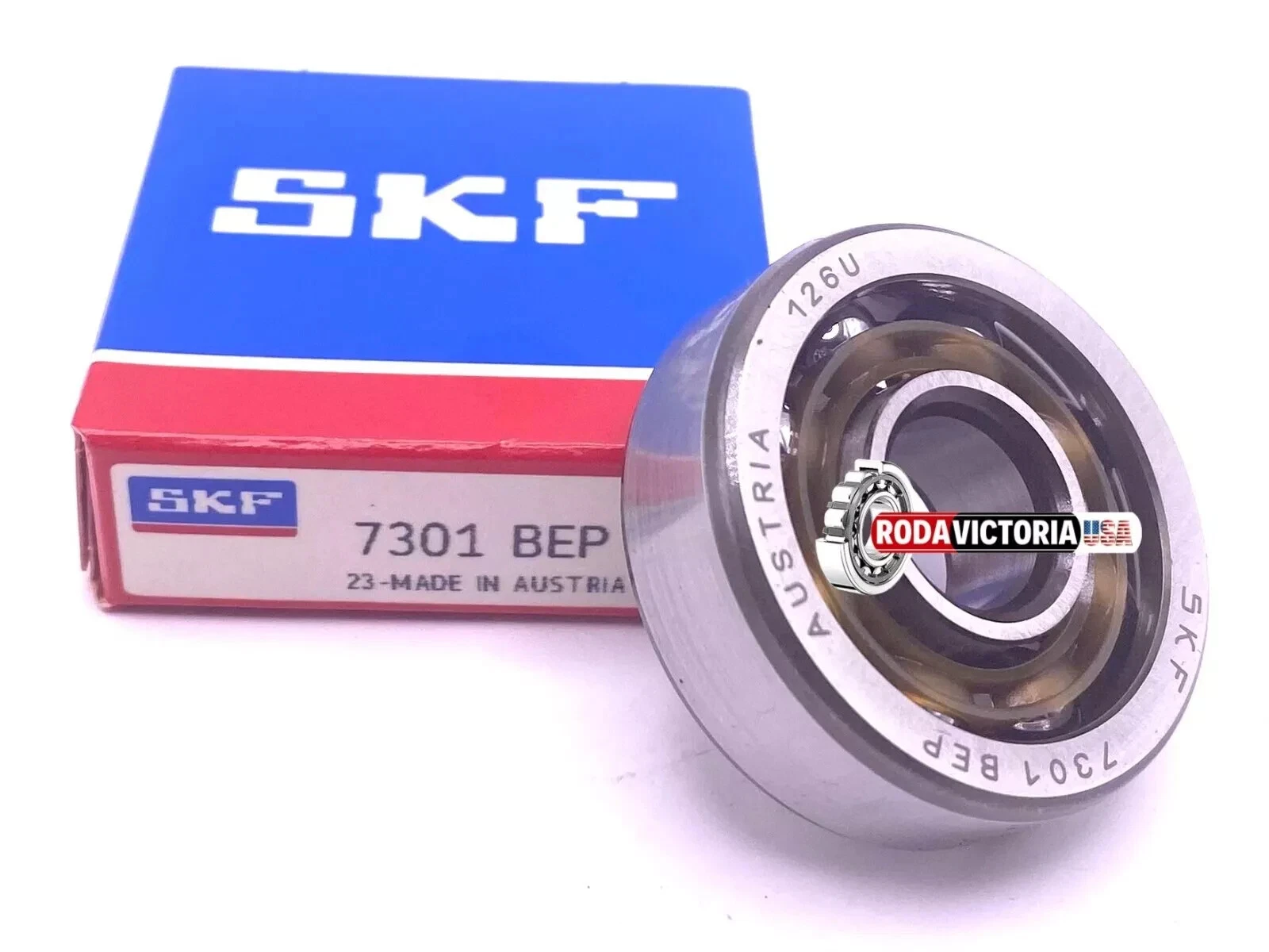 SKF 7301 BEP Angular Contact Ball Bearing 12x37x12 mm - Image 3