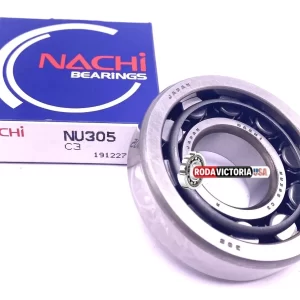 NACHI Japan NU305 C3 Cylindrical Roller Bearing Single Row 25x62x17 mm