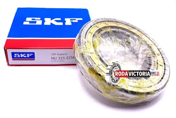 SKF Germany NU315 ECM Cylindrical Roller Bearing 75x160x37 mm