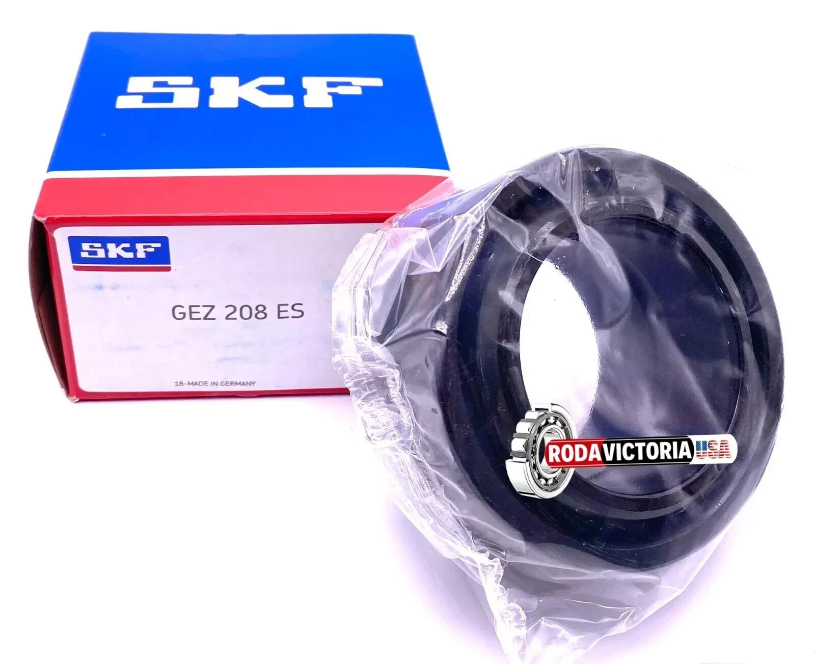 SKF Germany GEZ 208 ES Radial Spherical Plain Bearing GEZ208 ES 63.5x100.13x55.5