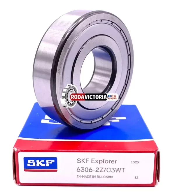 SKF 6306 ZZ C3 WT Deep Groove Ball Bearing 30x72x19 mm 6306 -2Z/C3WT - Image 3