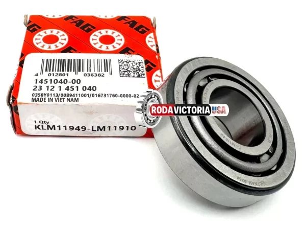 FAG KLM11949 / LM11910 Tapered Roller Bearing 19.05x45.237x15.494 mm - Image 4