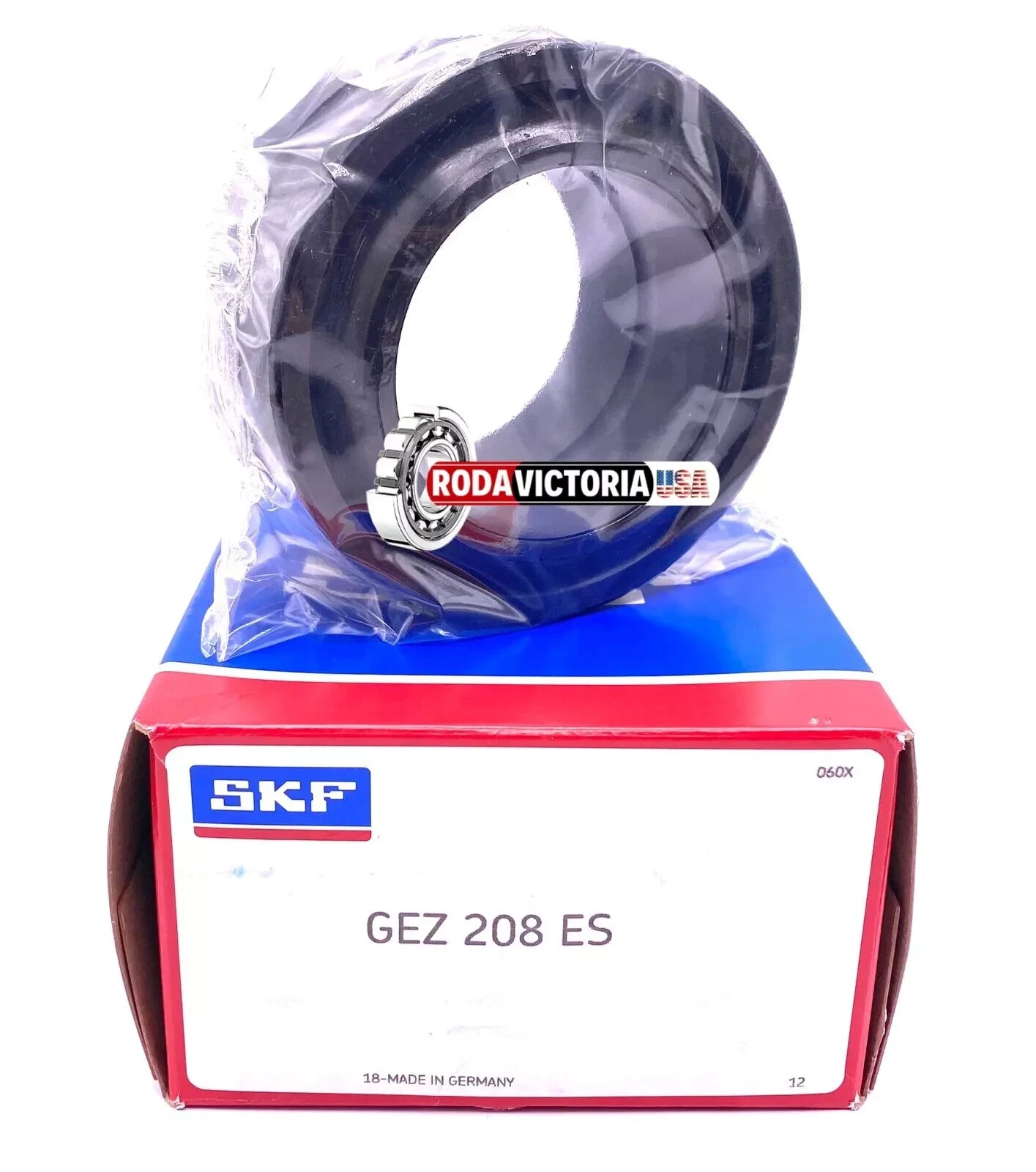SKF Germany GEZ 208 ES Radial Spherical Plain Bearing GEZ208 ES 63.5x100.13x55.5 - Image 2