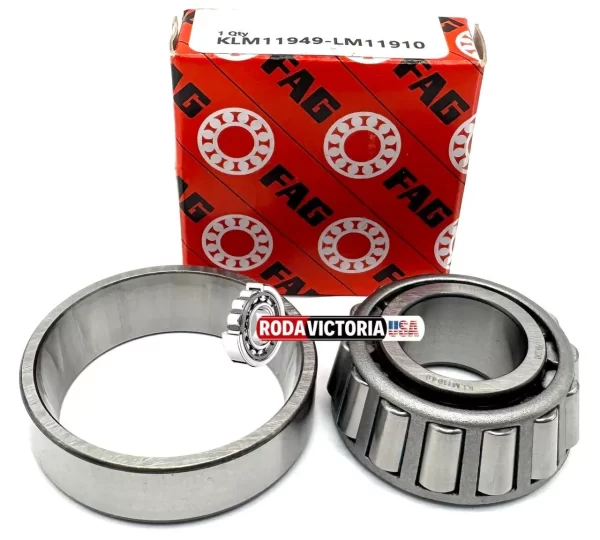 FAG KLM11949 / LM11910 Tapered Roller Bearing 19.05x45.237x15.494 mm - Image 3