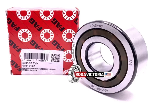 FAG (Schaeffler) 4305 BB TVH Deep Groove Ball Bearing, OPEN, No Seals 25x62x24 mm - Image 2