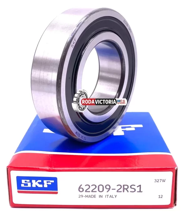 SKF 62209 2RS Deep Groove Ball Bearing, Rubber Sealed 45x85x23 mm - Image 3