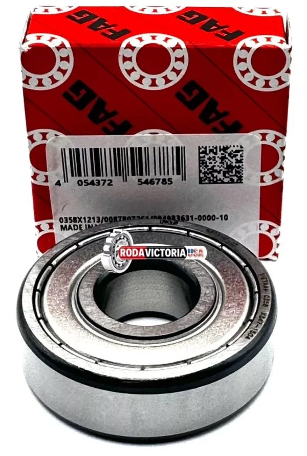 FAG 6303 ZZ Deep Groove Ball Bearing, Metal Shielded 17x47x14 mm - Image 3