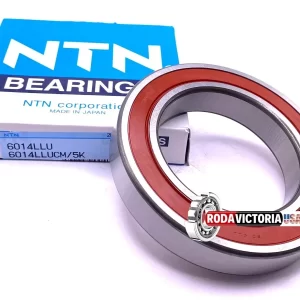 NTN 6014 LLU Deep Groove Ball Bearing Rubber Sealed 6014 2RS 70x110x20 mm